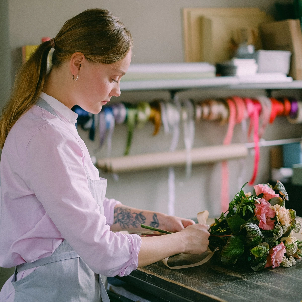 Inspirasi bunga dan studio florist